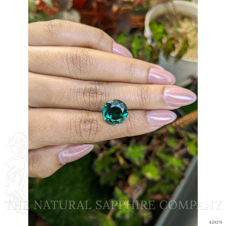 7.08 Ct. Bluish Green Prasiolite from Brazil