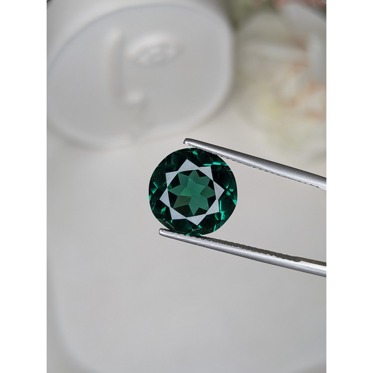 7.08 Ct. Bluish Green Prasiolite from Brazil