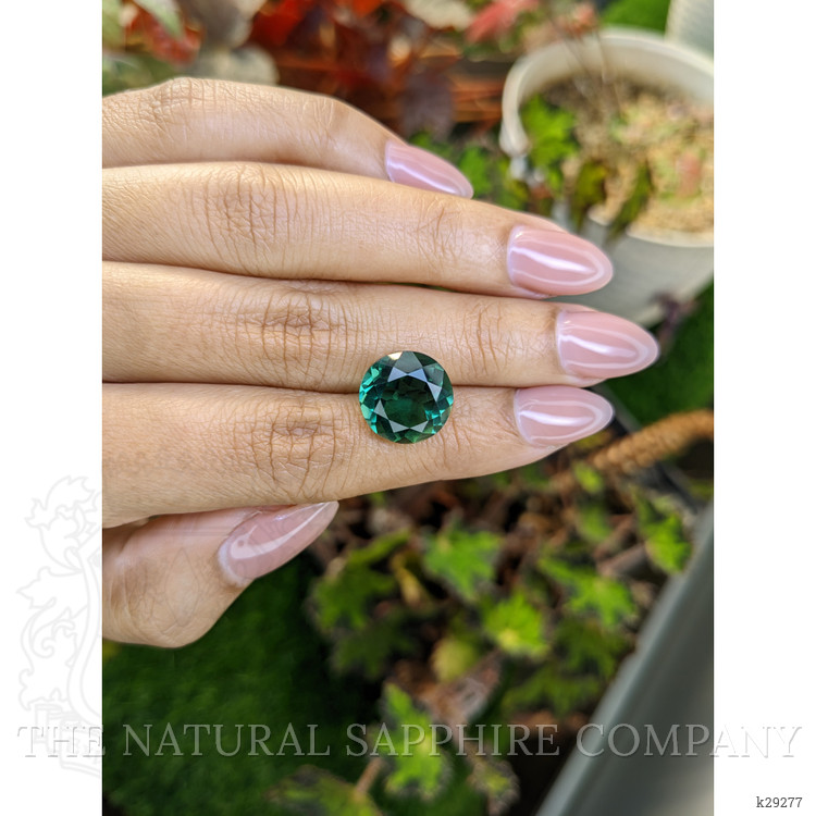 7.34 Ct. Bluish Green Prasiolite from Brazil