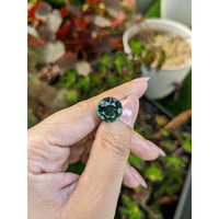 6.16 Ct. Bluish Green Prasiolite from Brazil Life Style