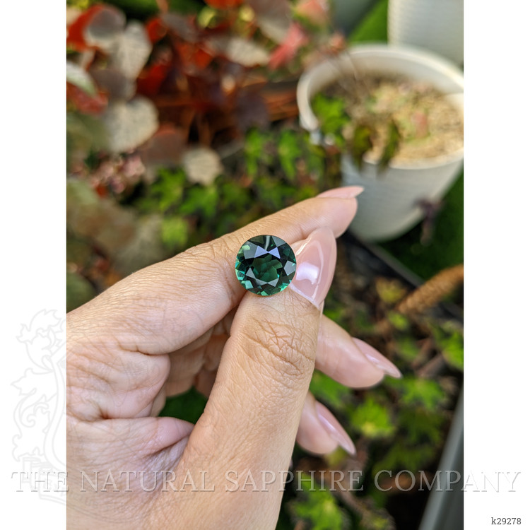 6.16 Ct. Bluish Green Prasiolite from Brazil
