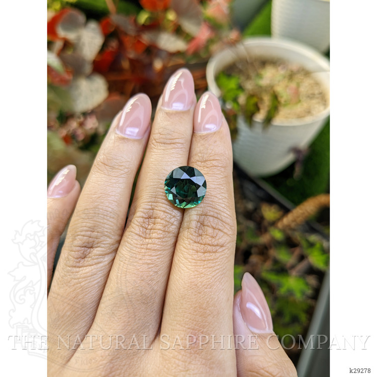 6.16 Ct. Bluish Green Prasiolite from Brazil