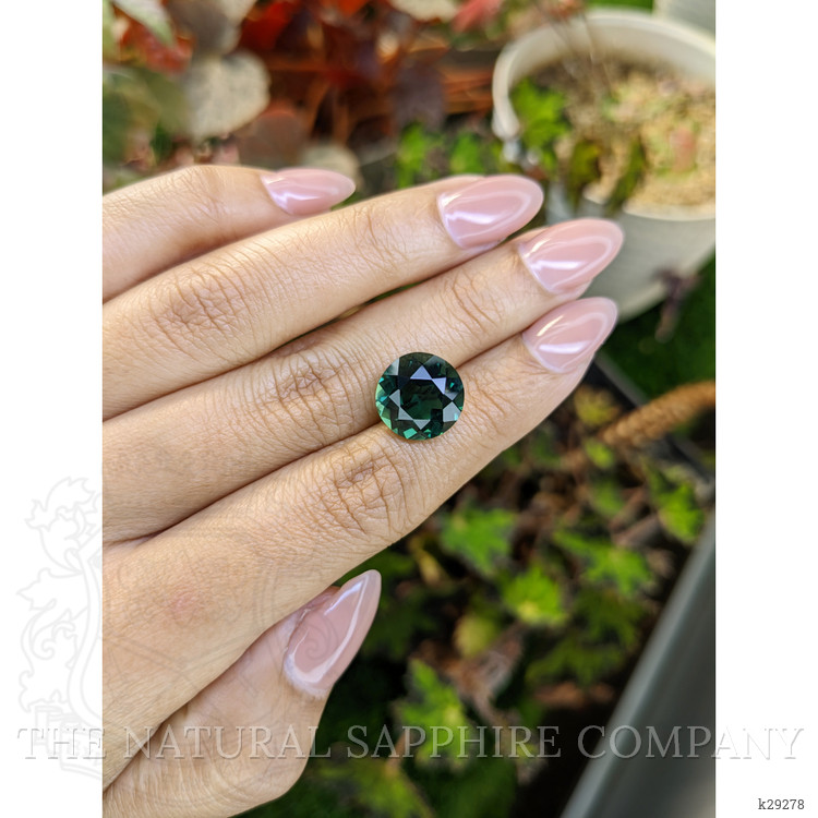 6.16 Ct. Bluish Green Prasiolite from Brazil