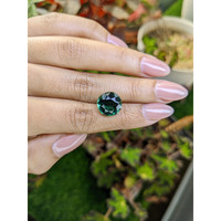 6.16 Ct. Bluish Green Prasiolite from Brazil Life Style