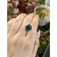 5.79 Ct. Bluish Green Prasiolite from Brazil Life Style
