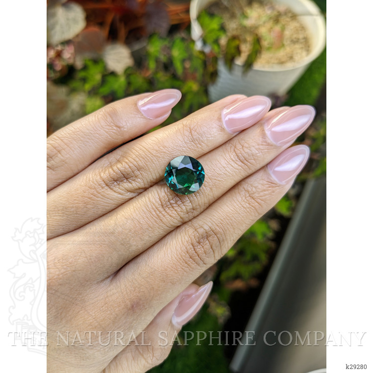 5.48 Ct. Bluish Green Prasiolite from Brazil