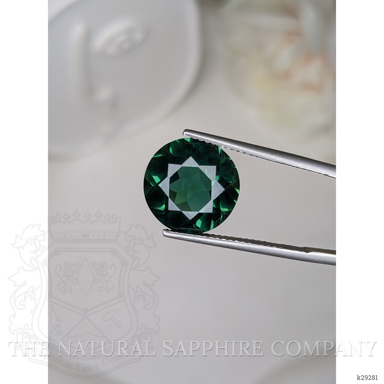 6.94 Ct. Bluish Green Prasiolite from Brazil