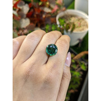 6.53 Ct. Bluish Green Prasiolite from Brazil Life Style