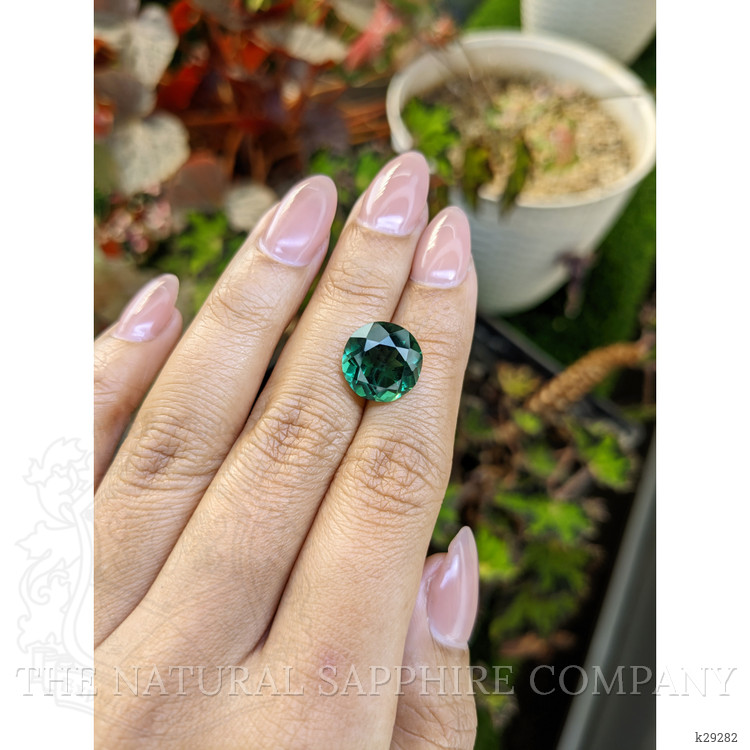 6.53 Ct. Bluish Green Prasiolite from Brazil