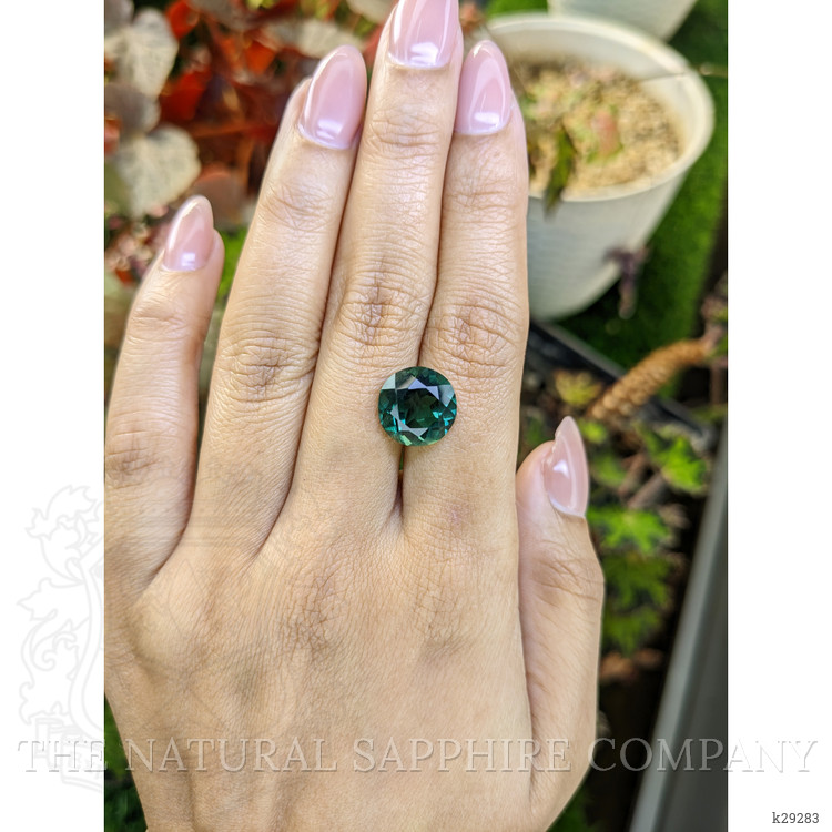 6.09 Ct. Bluish Green Prasiolite from Brazil