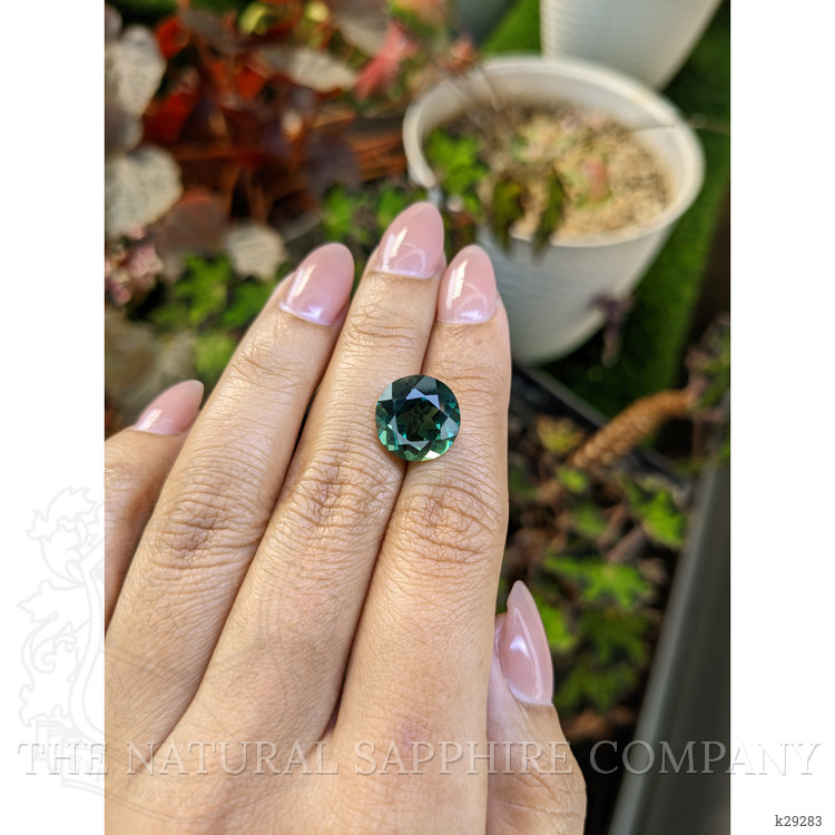 6.09 Ct. Bluish Green Prasiolite from Brazil
