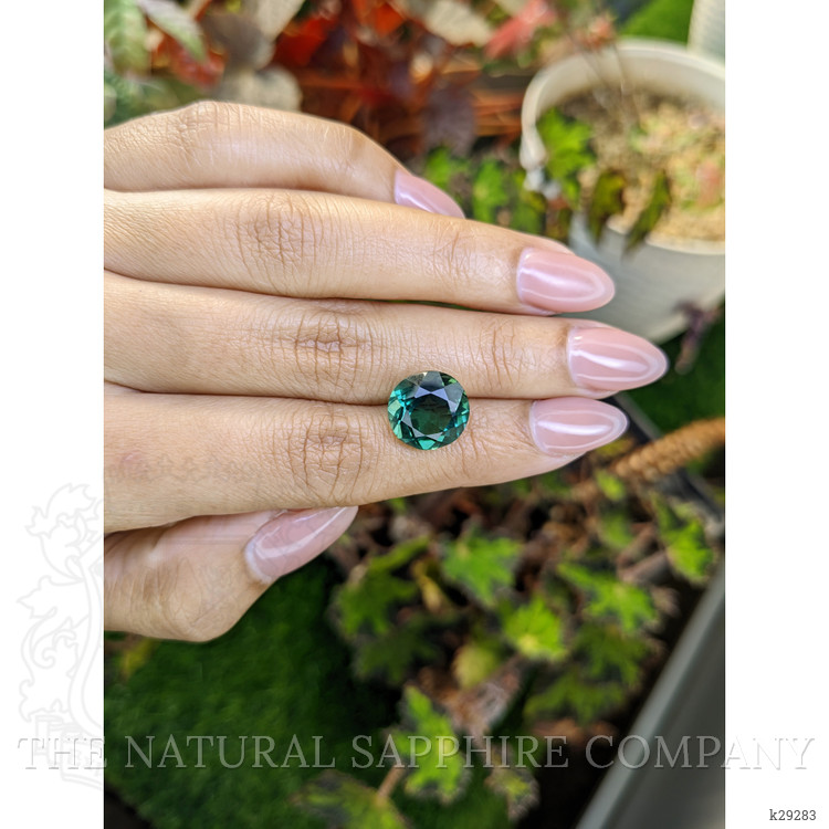 6.09 Ct. Bluish Green Prasiolite from Brazil