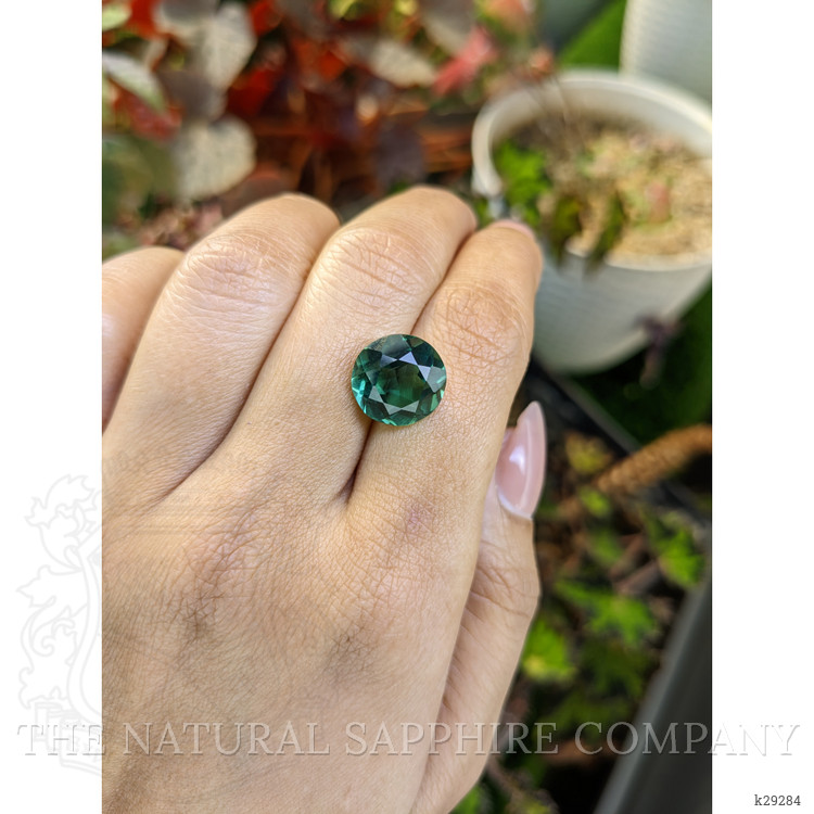 6.24 Ct. Bluish Green Prasiolite from Brazil