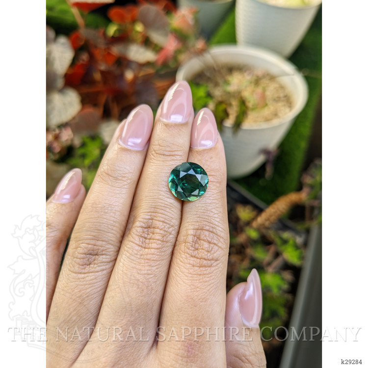 6.24 Ct. Bluish Green Prasiolite from Brazil