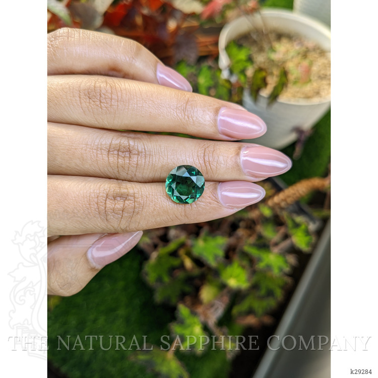 6.24 Ct. Bluish Green Prasiolite from Brazil