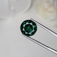 5.89 Ct. Bluish Green Prasiolite from Brazil Life Style
