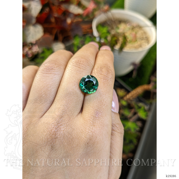 5.89 Ct. Bluish Green Prasiolite from Brazil