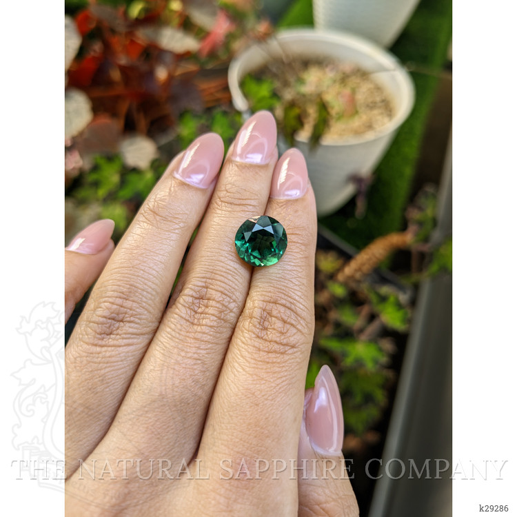 5.89 Ct. Bluish Green Prasiolite from Brazil