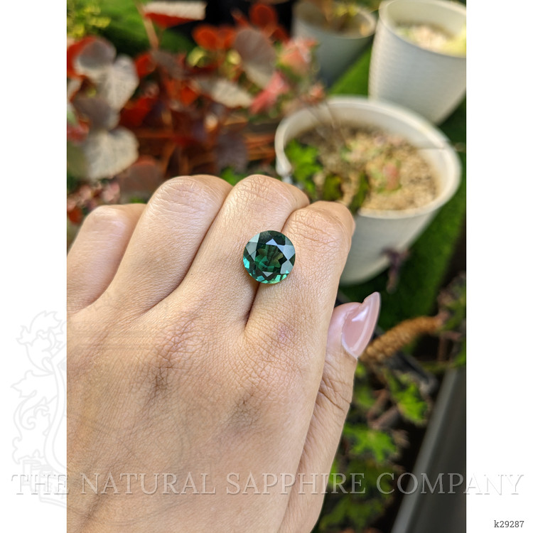 5.75 Ct. Bluish Green Prasiolite from Brazil