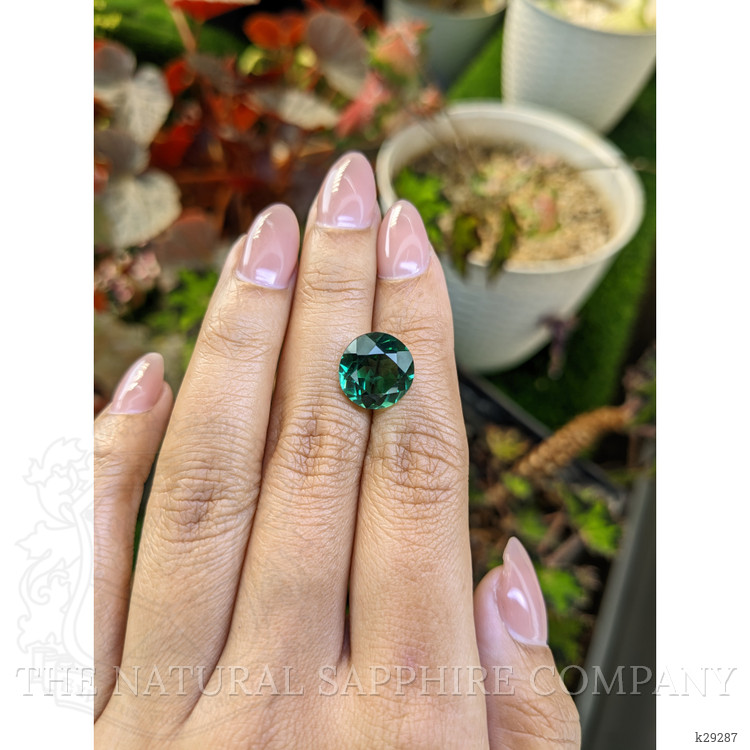 5.75 Ct. Bluish Green Prasiolite from Brazil
