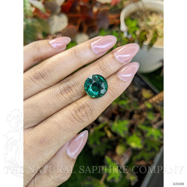 10.07 Ct. Bluish Green Prasiolite from Brazil