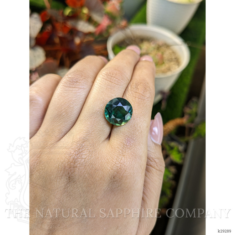 7.73 Ct. Bluish Green Prasiolite from Brazil