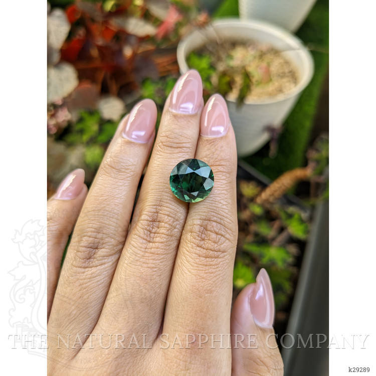 7.73 Ct. Bluish Green Prasiolite from Brazil