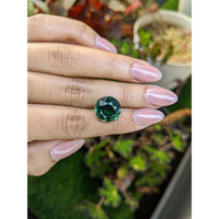 7.73 Ct. Bluish Green Prasiolite from Brazil Life Style