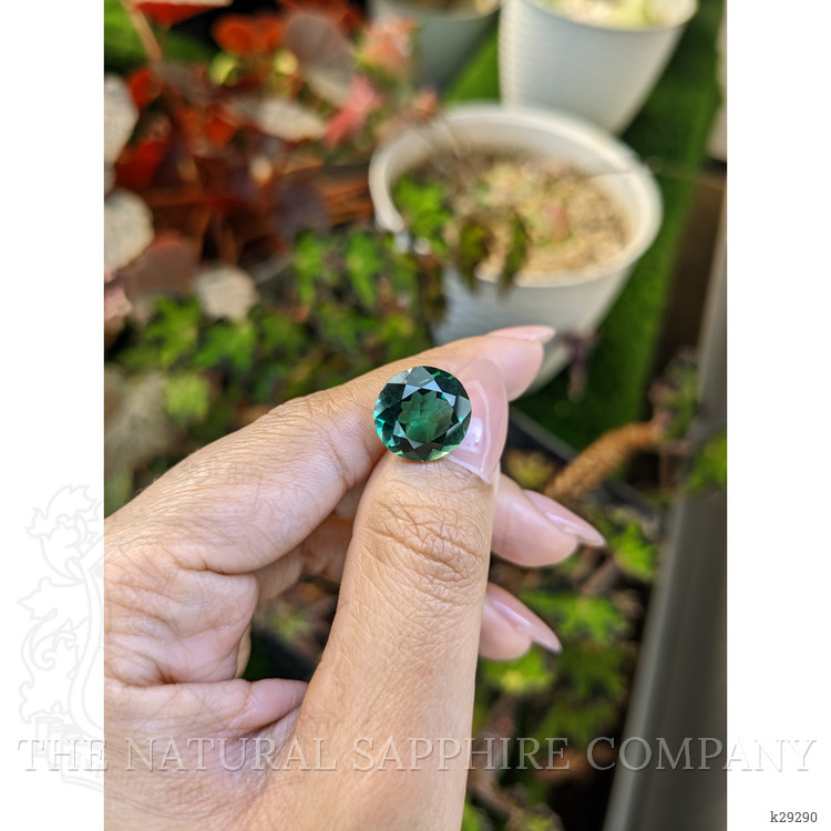 6.70 Ct. Bluish Green Prasiolite from Brazil