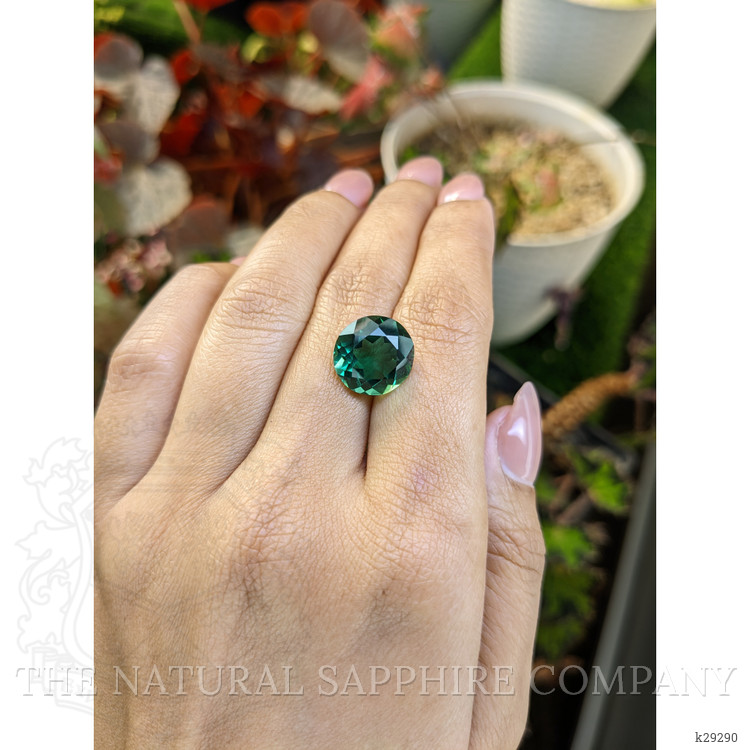6.70 Ct. Bluish Green Prasiolite from Brazil