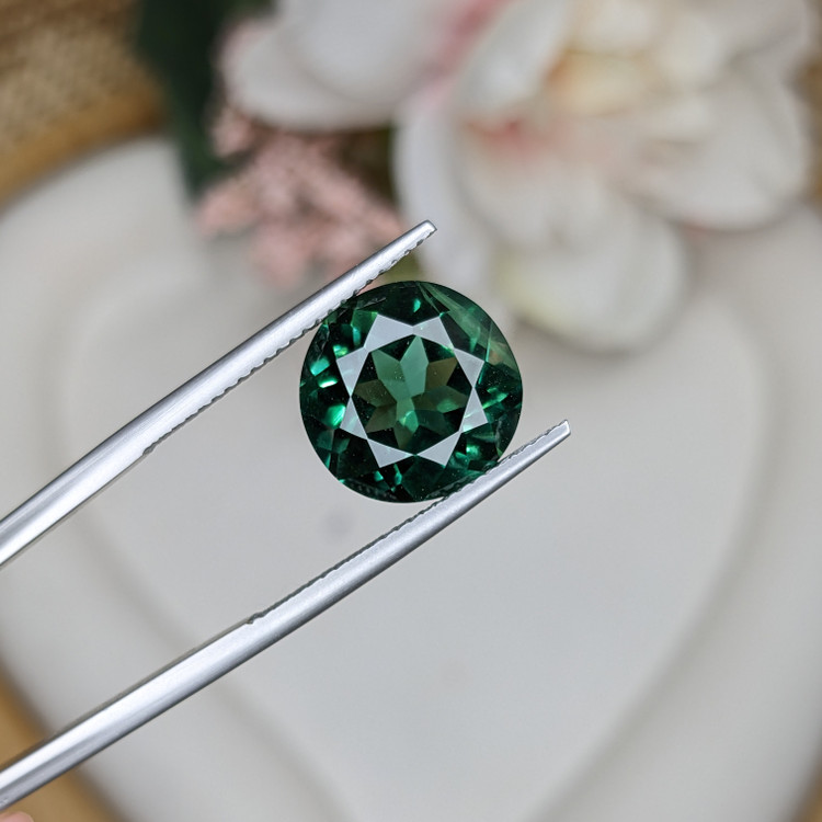 6.25 Ct. Bluish Green Prasiolite from Brazil