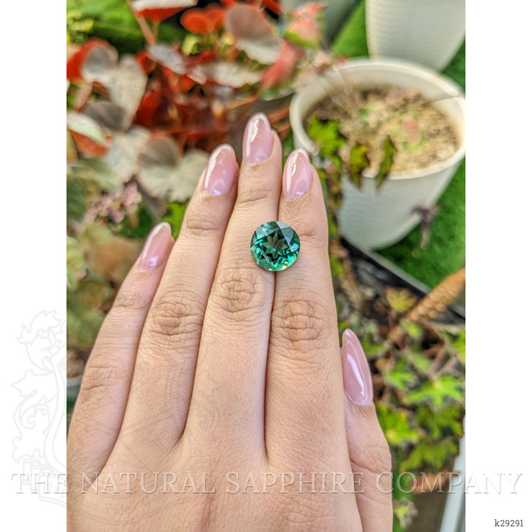 6.25 Ct. Bluish Green Prasiolite from Brazil