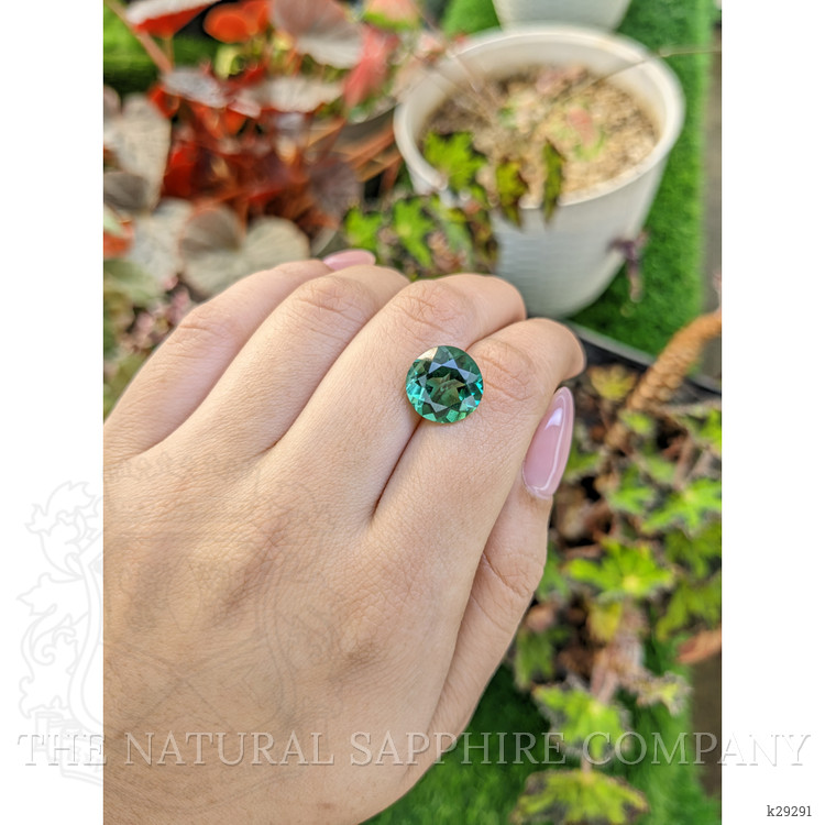 6.25 Ct. Bluish Green Prasiolite from Brazil