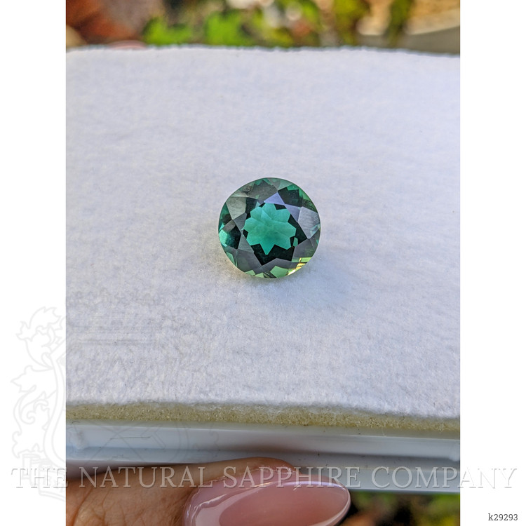 6.24 Ct. Bluish Green Prasiolite from Brazil