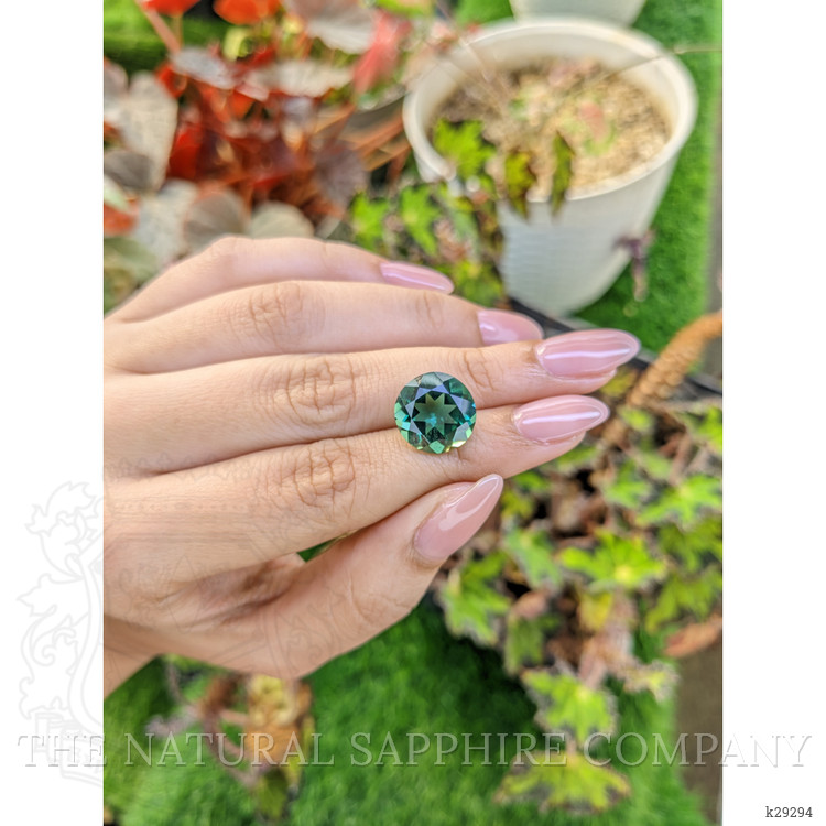 7.85 Ct. Bluish Green Prasiolite from Brazil