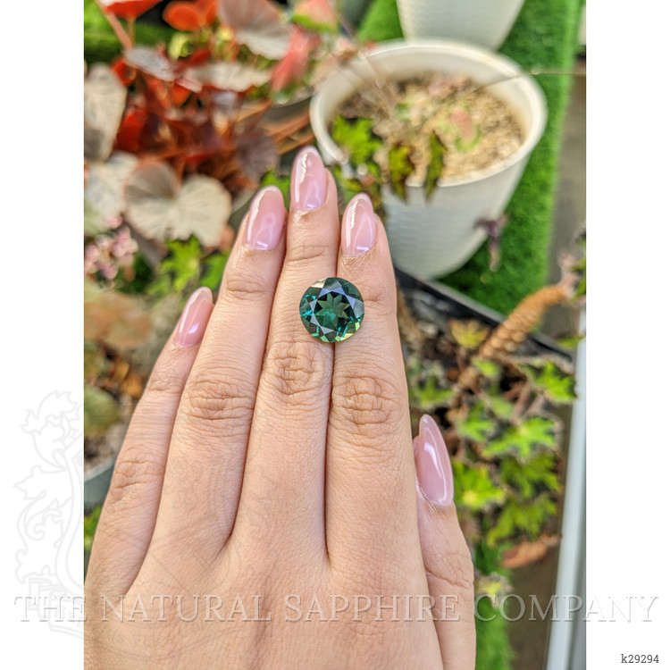 7.85 Ct. Bluish Green Prasiolite from Brazil