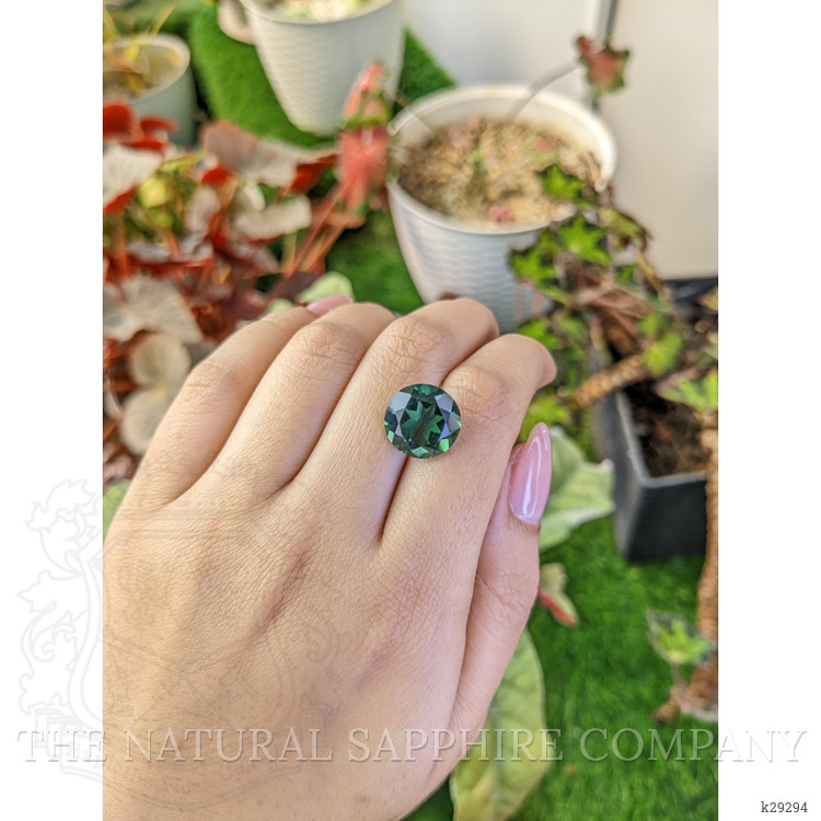 7.85 Ct. Bluish Green Prasiolite from Brazil