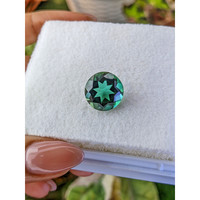 7.85 Ct. Bluish Green Prasiolite from Brazil Life Style