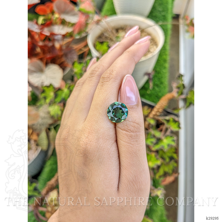 5.69 Ct. Bluish Green Prasiolite from Brazil