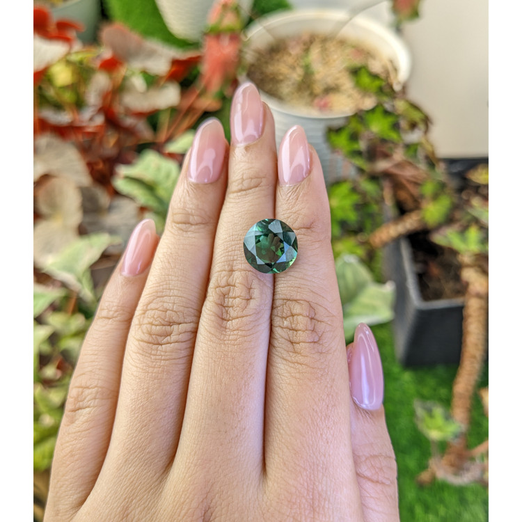 5.69 Ct. Bluish Green Prasiolite from Brazil