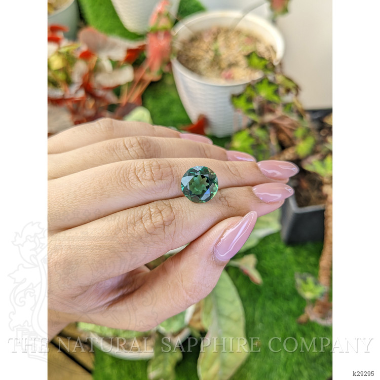 5.69 Ct. Bluish Green Prasiolite from Brazil