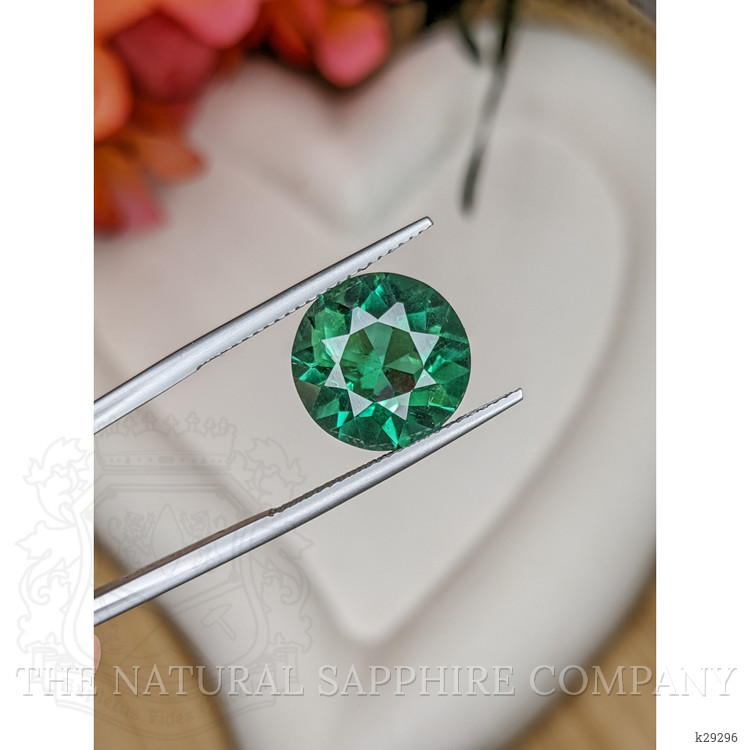 7.27 Ct. Bluish Green Prasiolite from Brazil