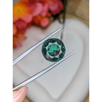 7.68 Ct. Bluish Green Prasiolite from Brazil Life Style