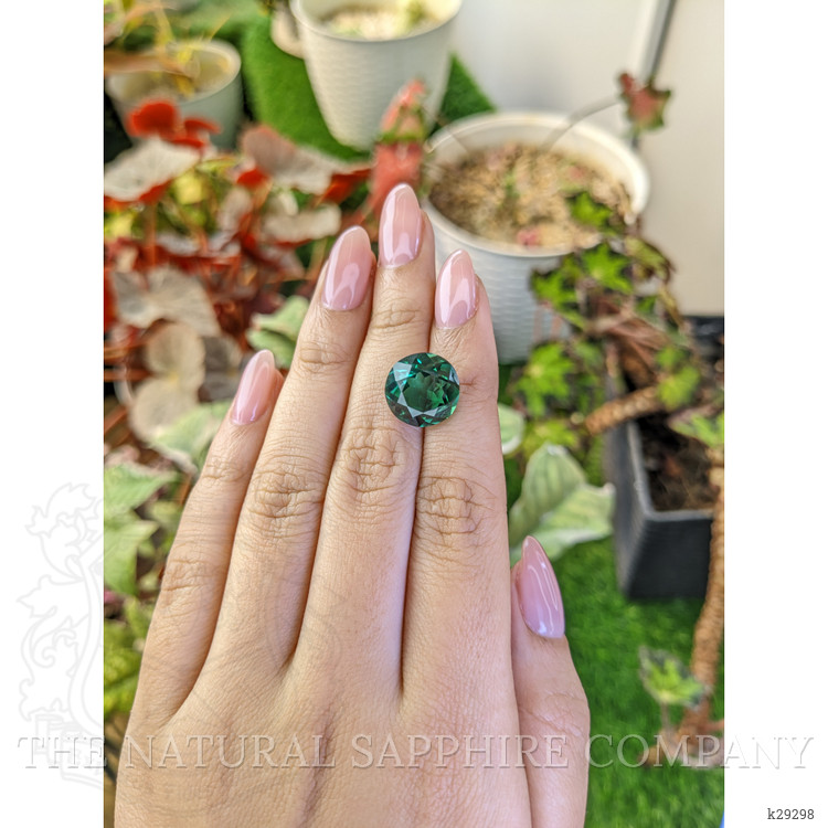 7.68 Ct. Bluish Green Prasiolite from Brazil