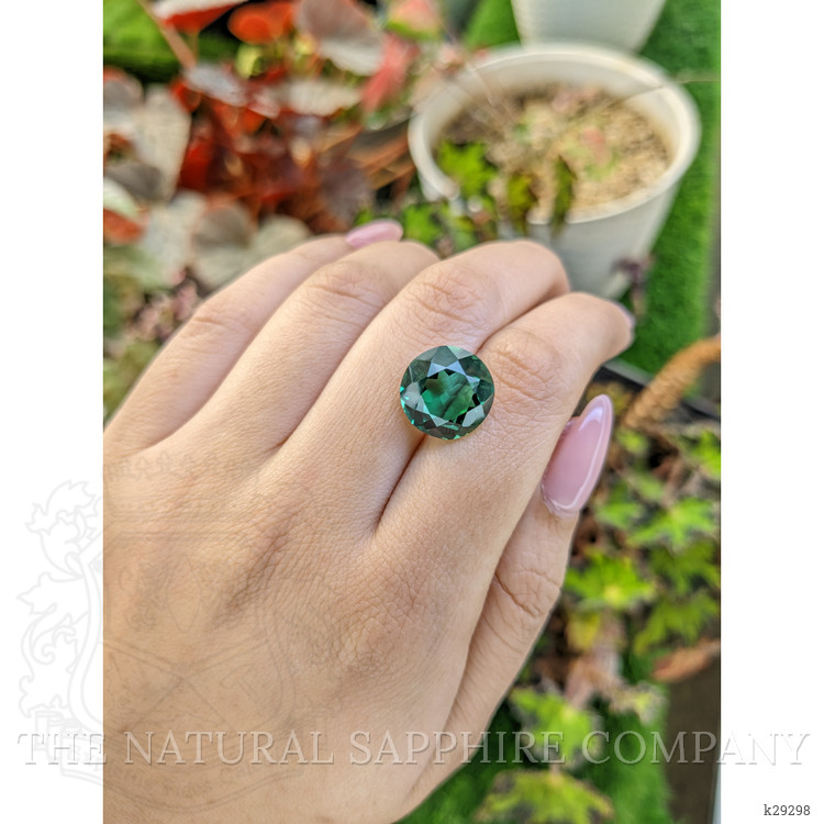 7.68 Ct. Bluish Green Prasiolite from Brazil