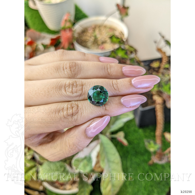 7.68 Ct. Bluish Green Prasiolite from Brazil