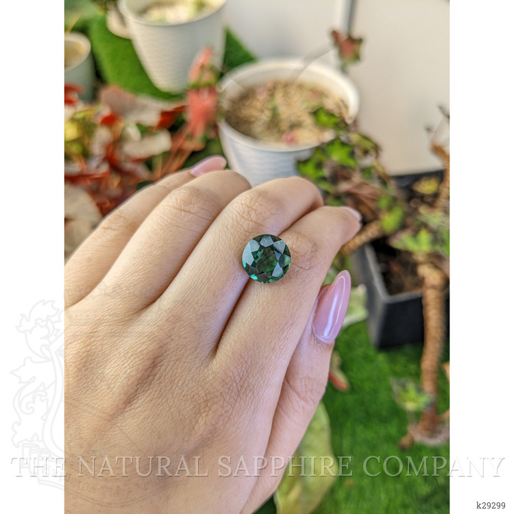 5.74 Ct. Bluish Green Prasiolite from Brazil