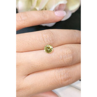 1.25 Ct. Chrysoberyl from Ceylon (Sri Lanka) Life Style