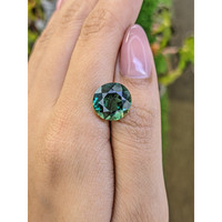 6.23 Ct. Bluish Green Prasiolite from Brazil Life Style