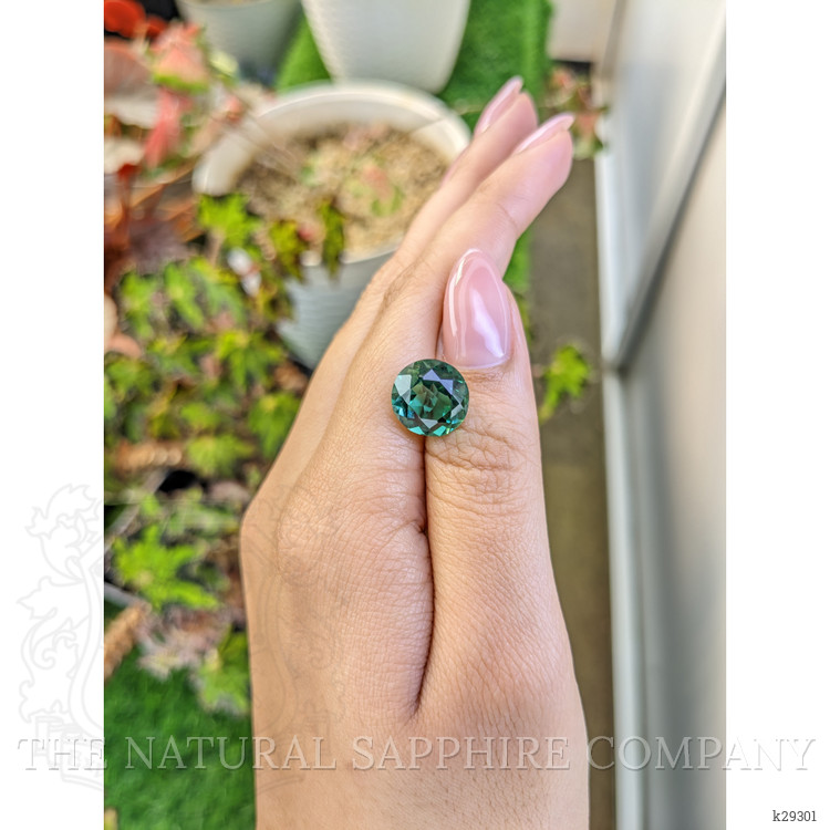 5.93 Ct. Bluish Green Prasiolite from Brazil